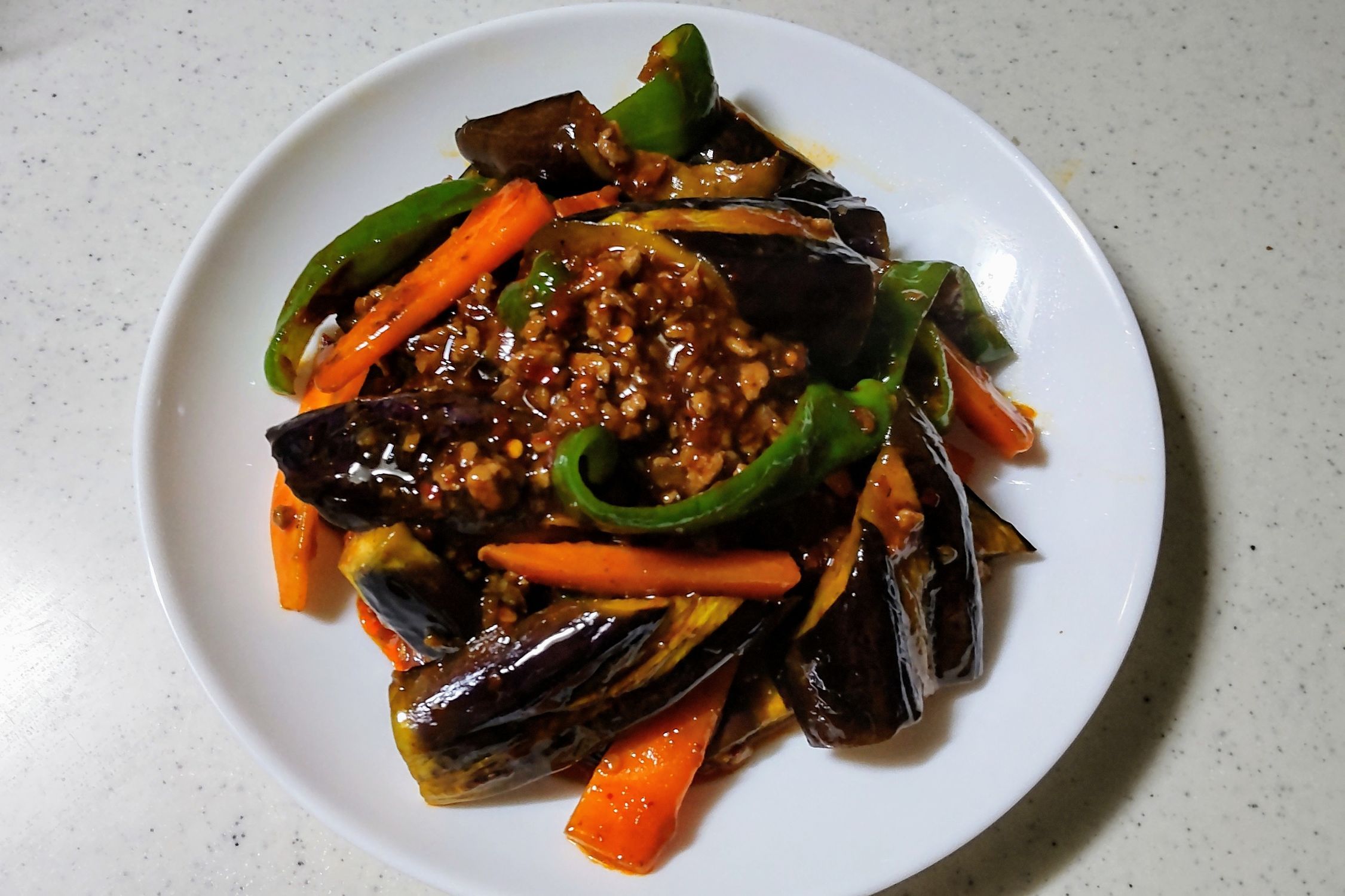 香辣麻婆茄子(シャンラーマーボチェズ) | 味のもト～ク