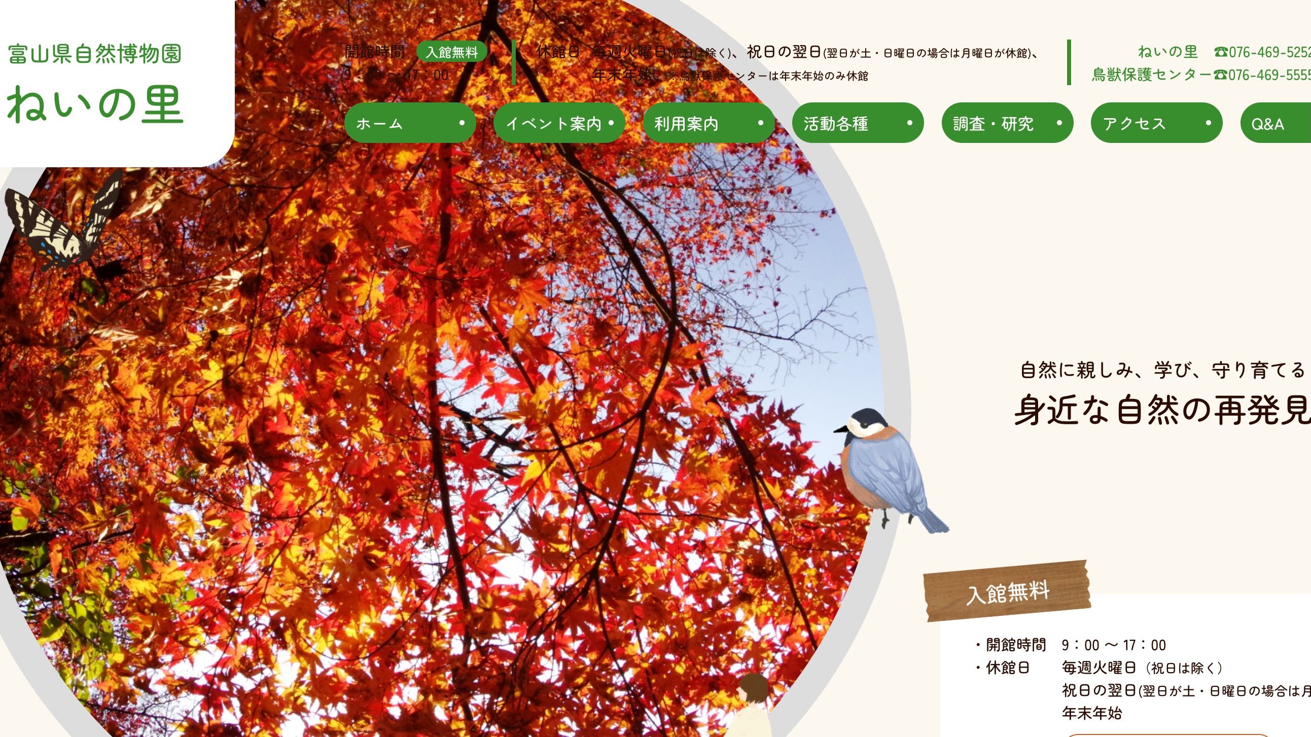 富山】富山県自然博物園 ねいの里 | みどりうむアクション