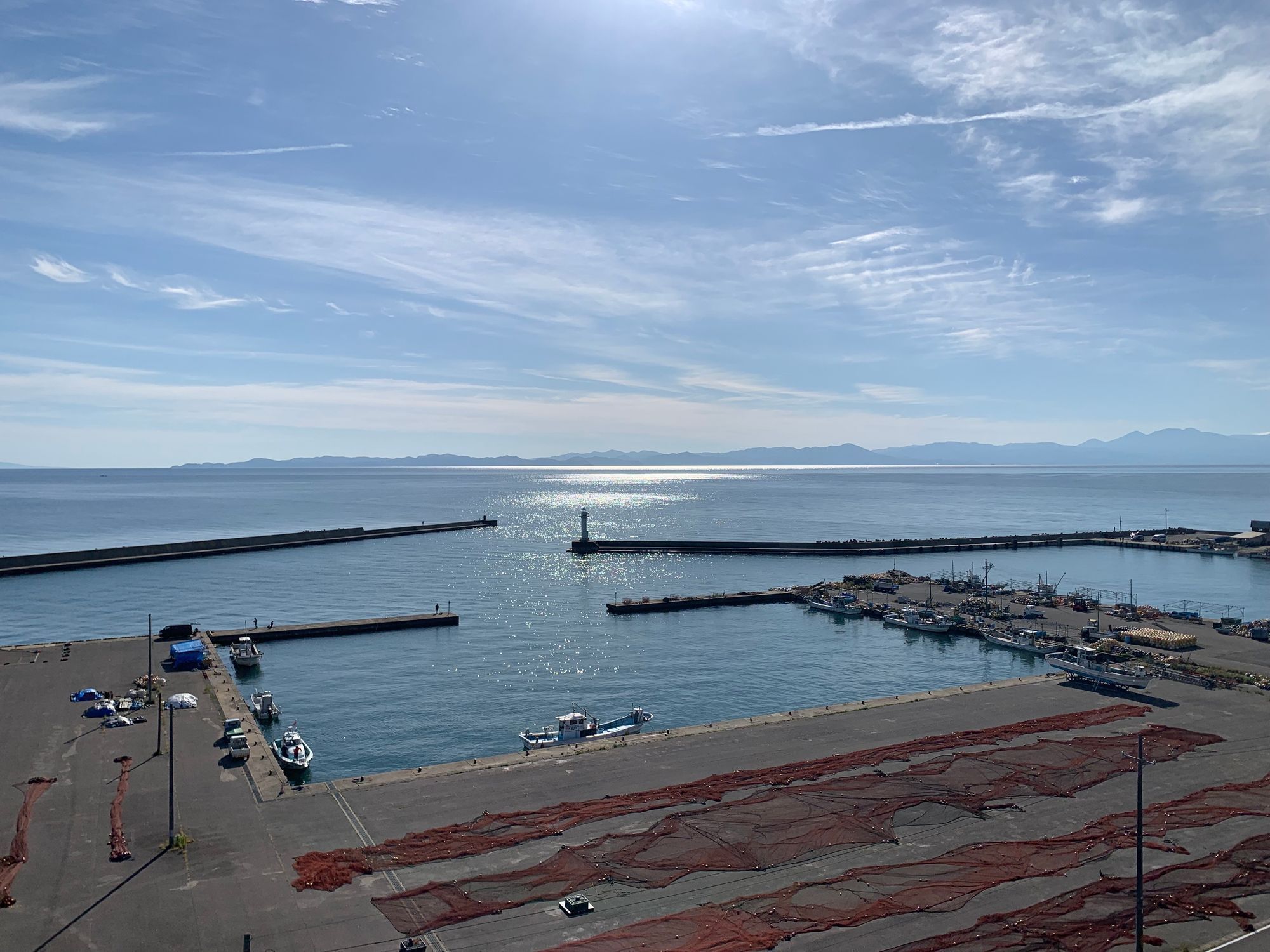 風のまち交流プラザ トップマスト 陸奥湾 観瀾山 風のまち 外ヶ浜町