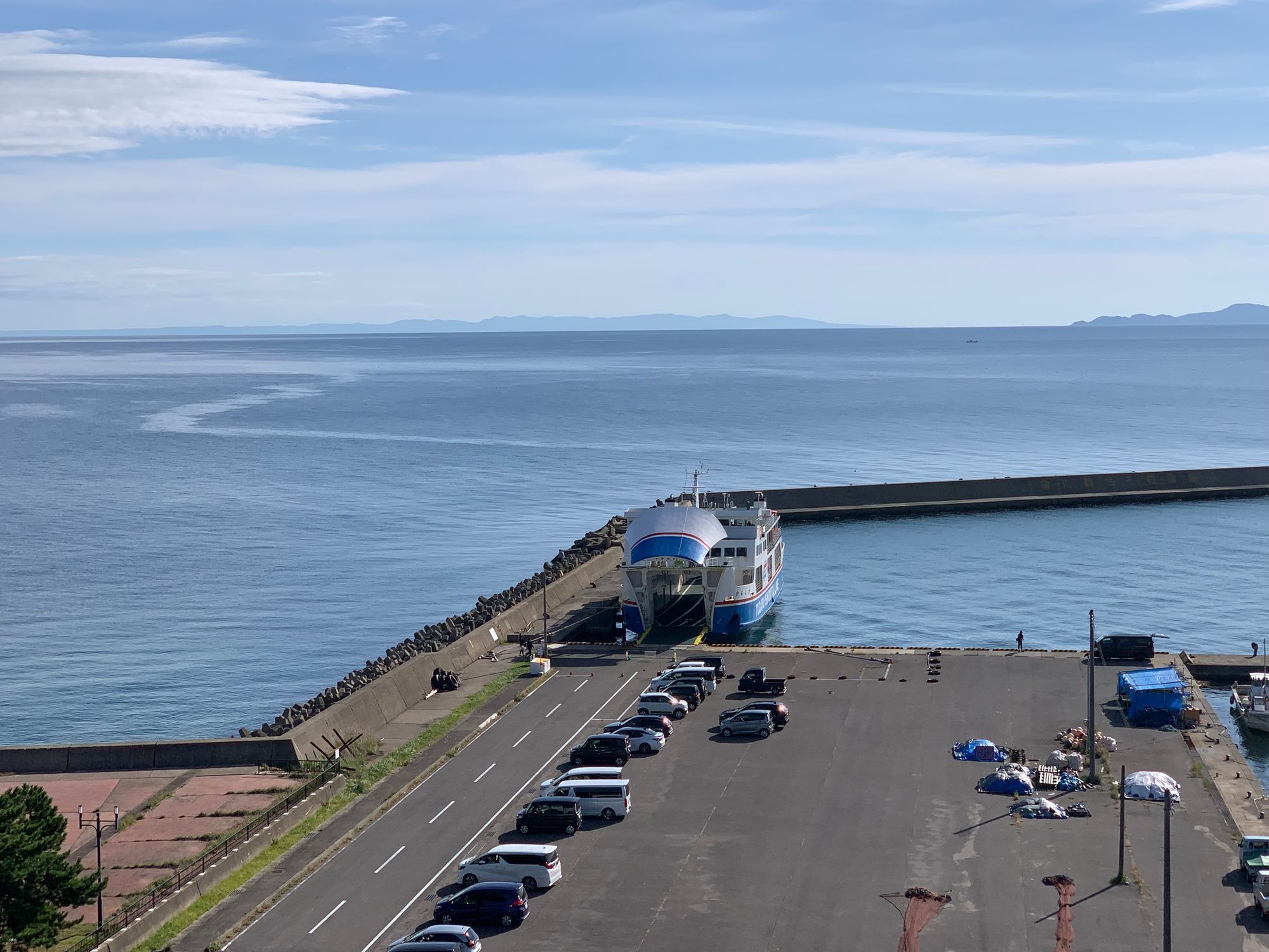 風のまち交流プラザ トップマスト 陸奥湾 観瀾山 風のまち 外ヶ