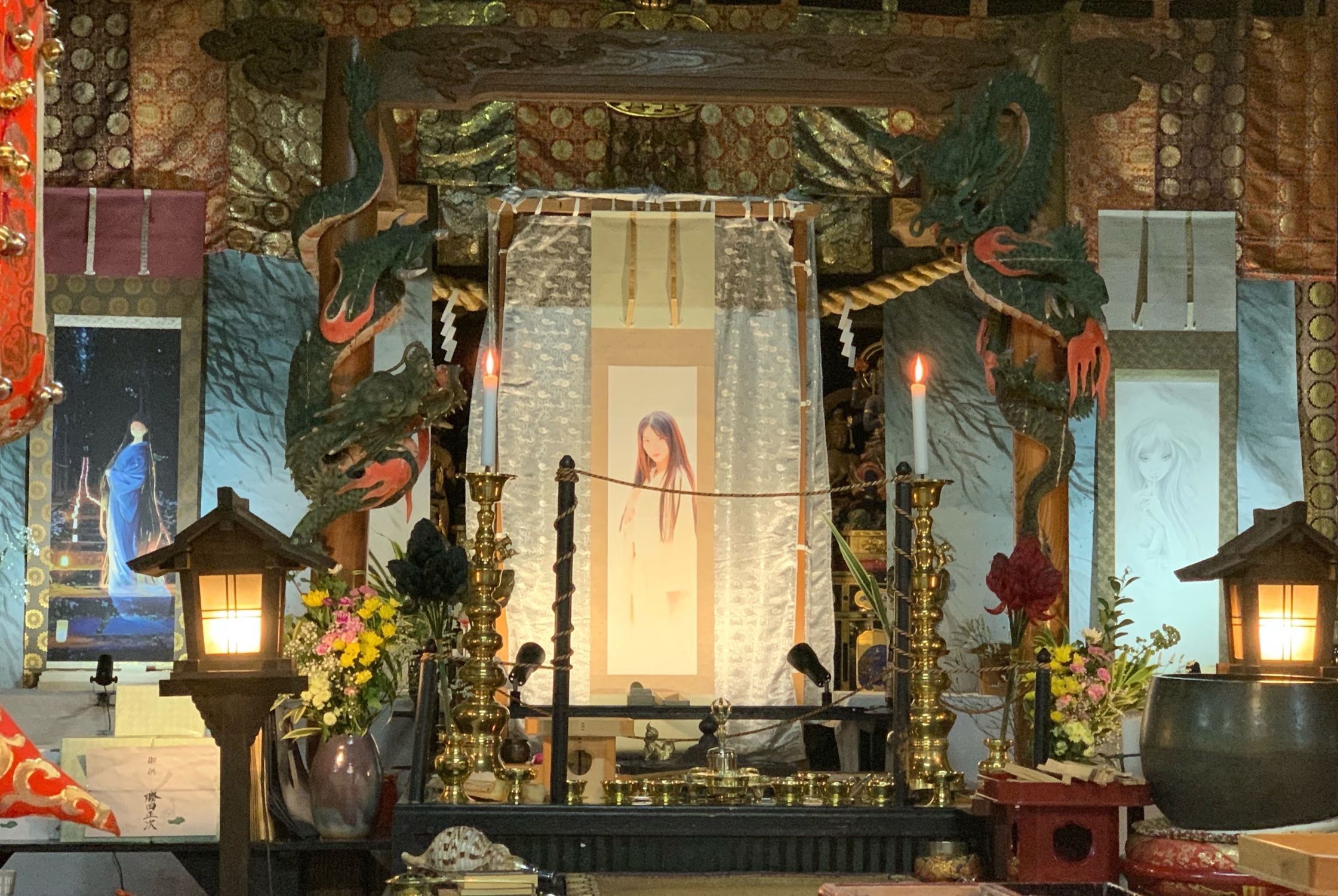 久渡寺 返魂香之図 令和に蘇る 応挙へのオマージュ前編 幽霊画 弘前市