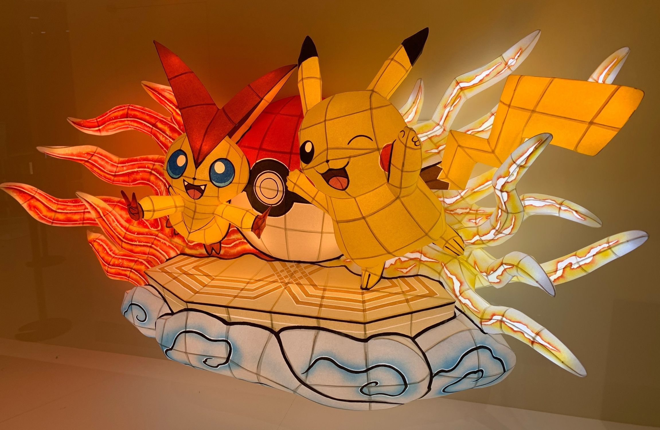 ポケモンセンタートウホク ねぶた祭りピカチュウ ポケモンねぶた 青森
