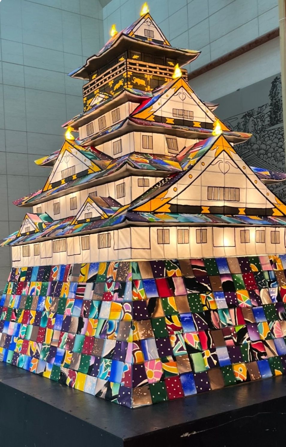 大阪×青森コラボ】福士裕朗ねぶたの和紙がアートに生まれ変わる
