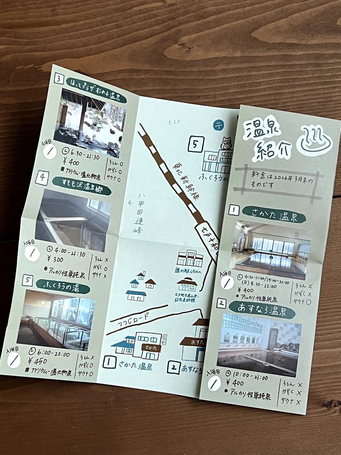 5/1から七戸町温泉スタンプラリー開催 | 青森びいき