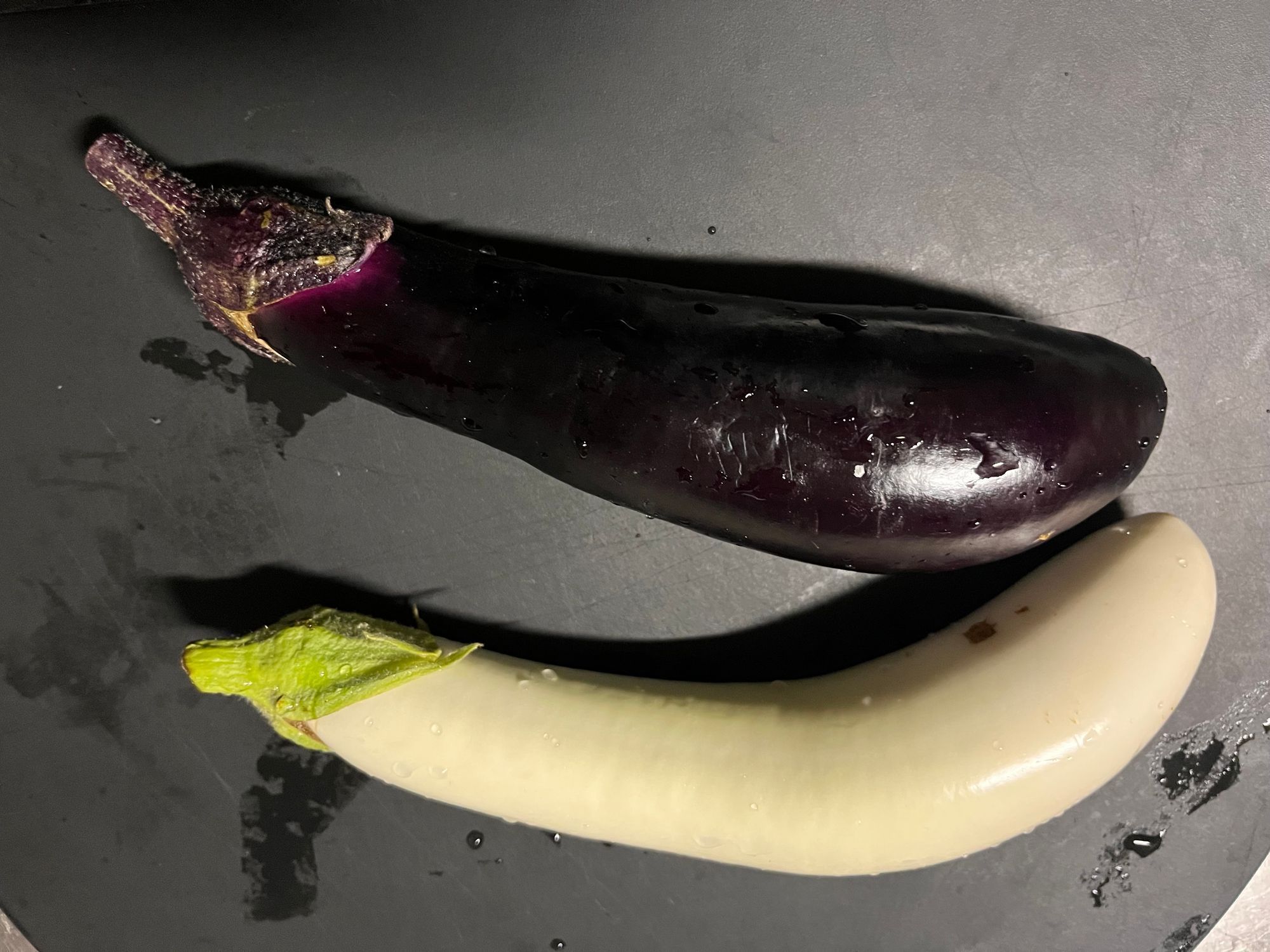 白ナスがこうなりました🍆 | 青森びいき
