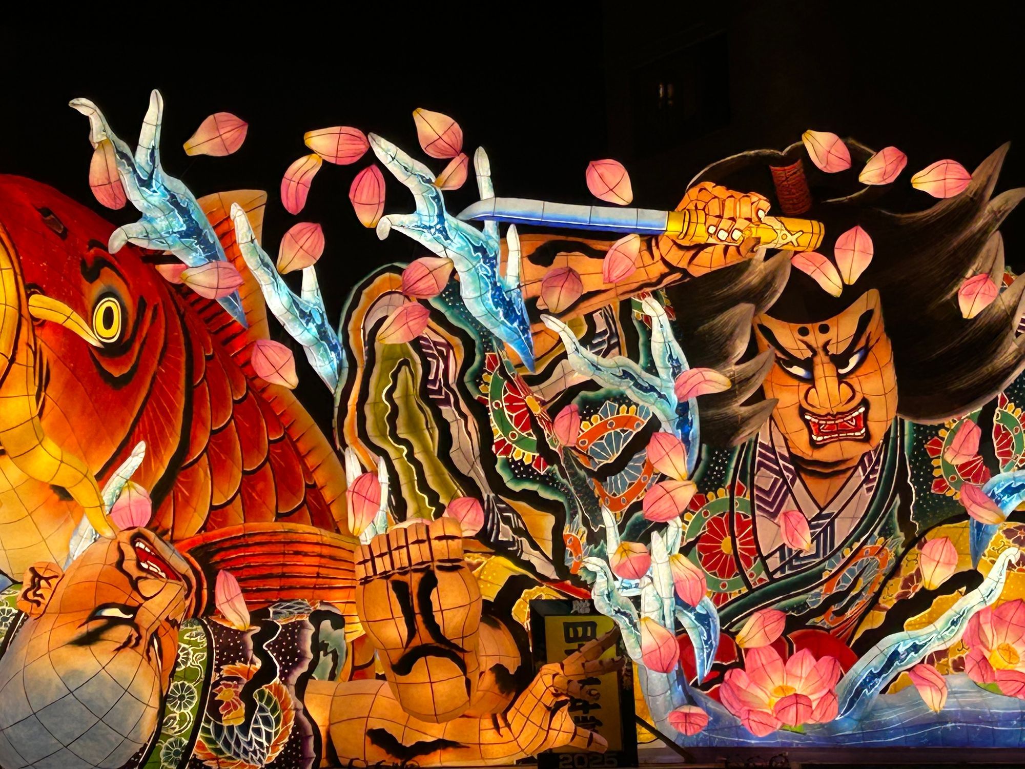 青森の伝統的なねぶた絵(800×640mm) 2022/10/12（水）～ 青森ねぶた祭NFTアート販売開始決定