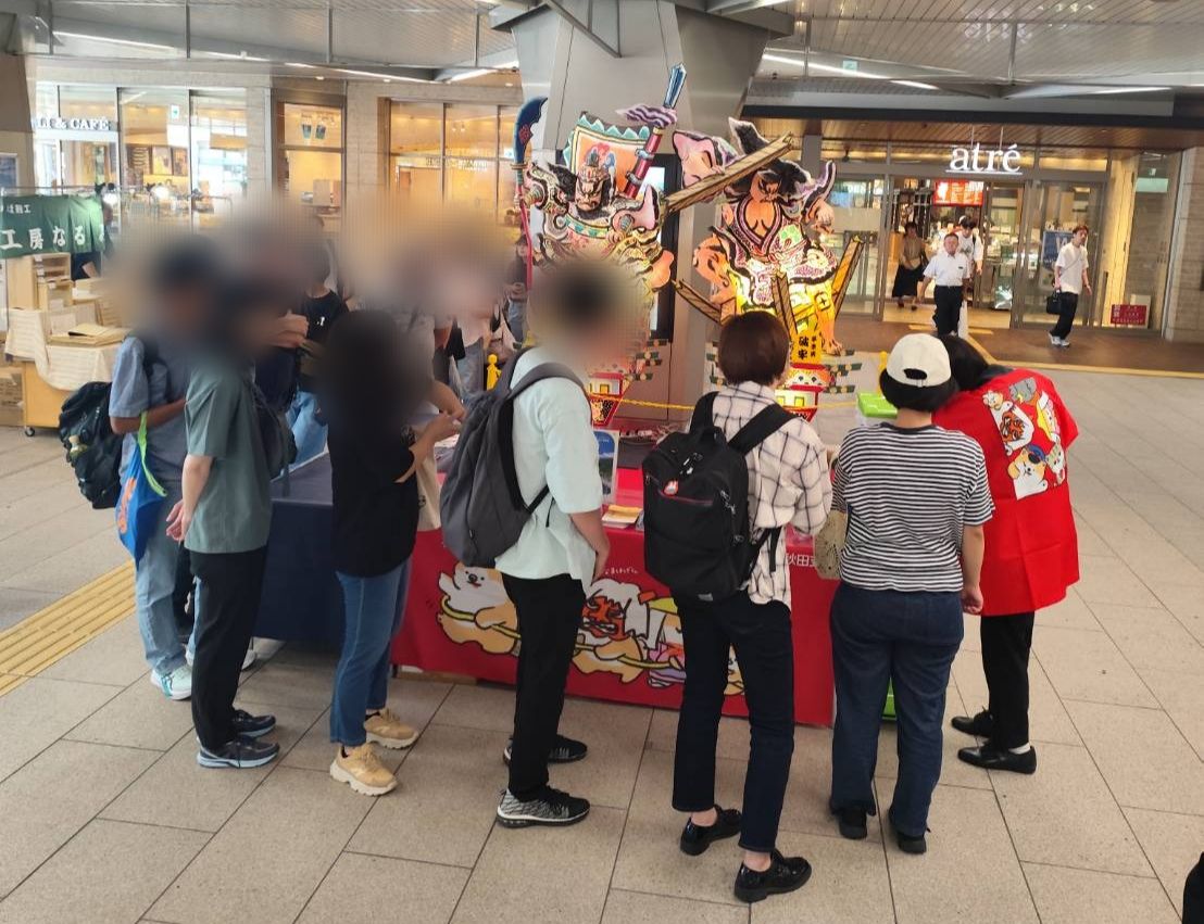 JR浦和駅】津軽・秋田産直で「つがにゃんぬいぐるみ引換券」GET