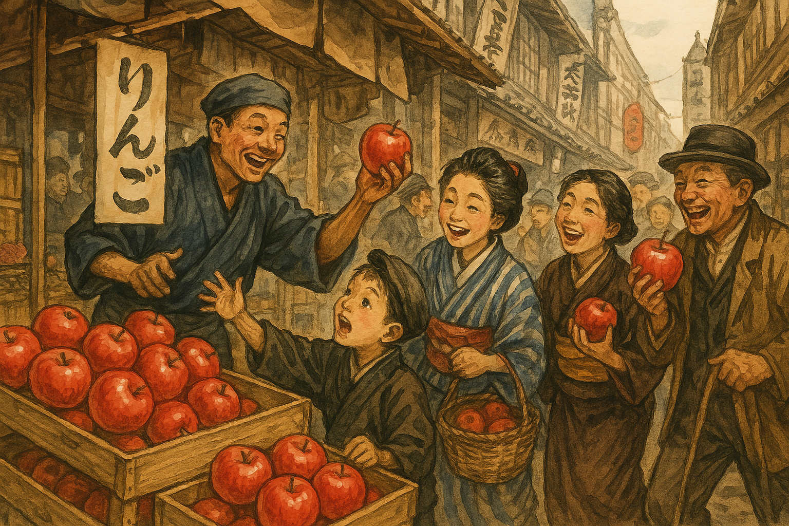 明治20年代、青森のりんごが大人気！ | 青森びいき