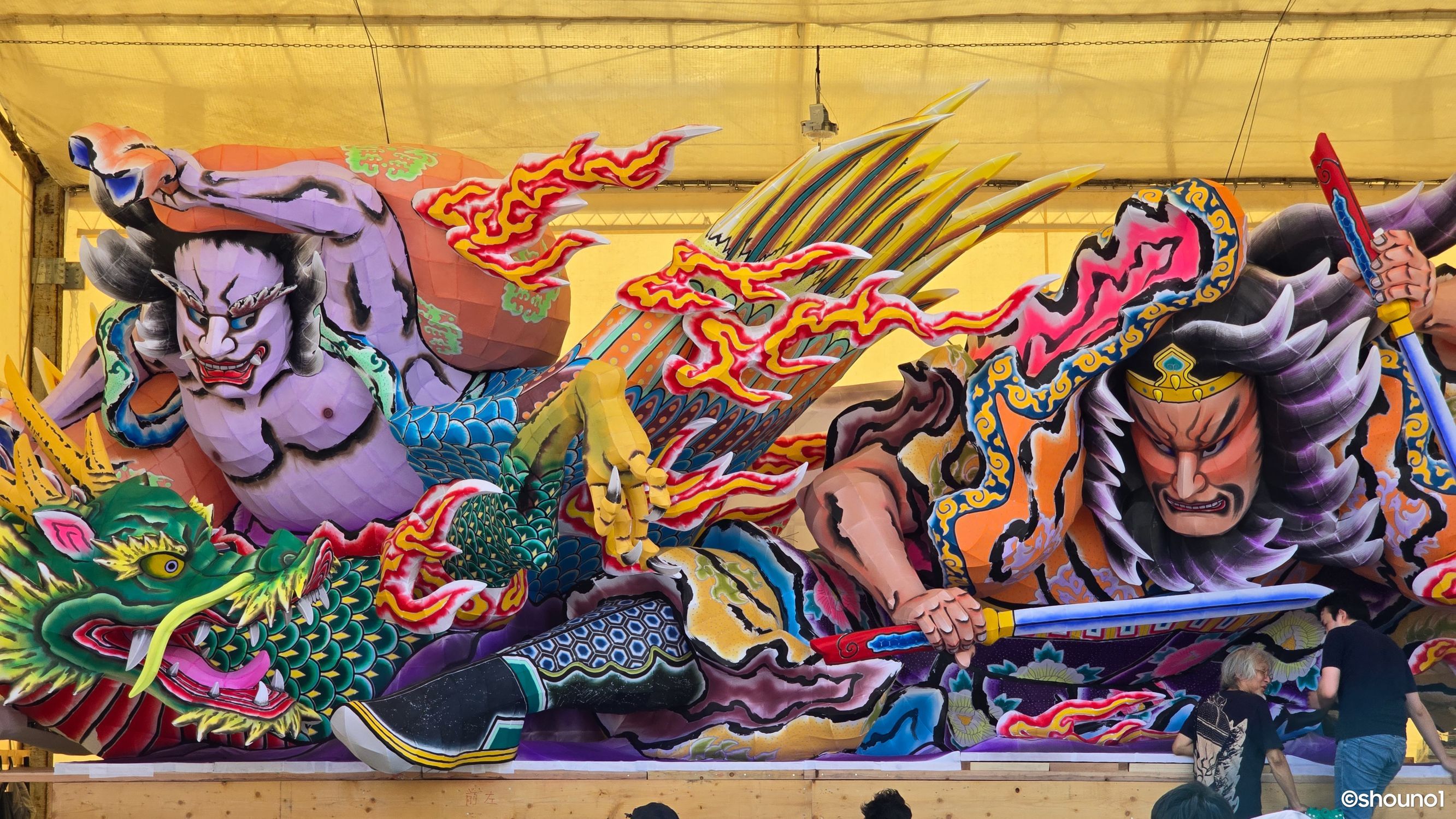 2025.7.20 台上げ【JRねぶた実行プロジェクト】 | 青森びいき