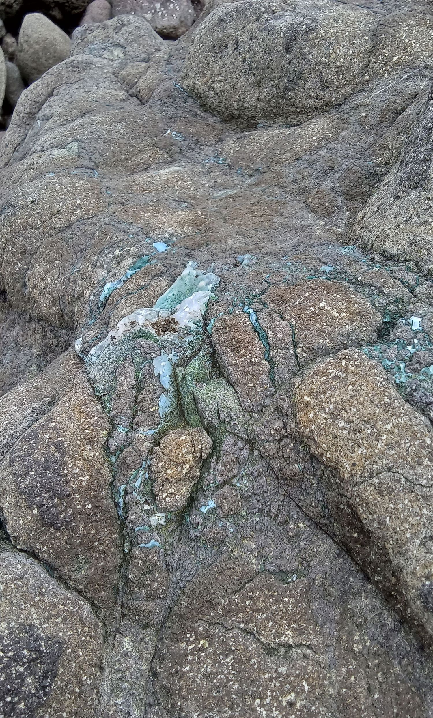 崖っぷち鉱物採集 in 竜飛岬 青のコモン・オパール | 青森びいき
