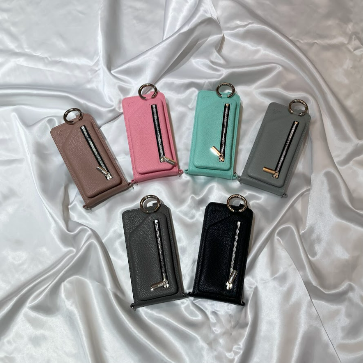 ajew iPhone12 12pro 携帯ケースグレーbeauty&youth エジュー ajew