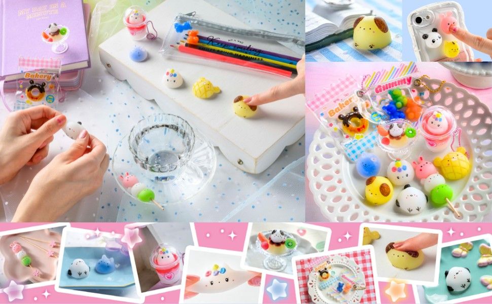 420さんスクイーズ新品セット 予約開始🎉】新商品『もちぷにどうぶつの おかしやさんスクイーズ』の