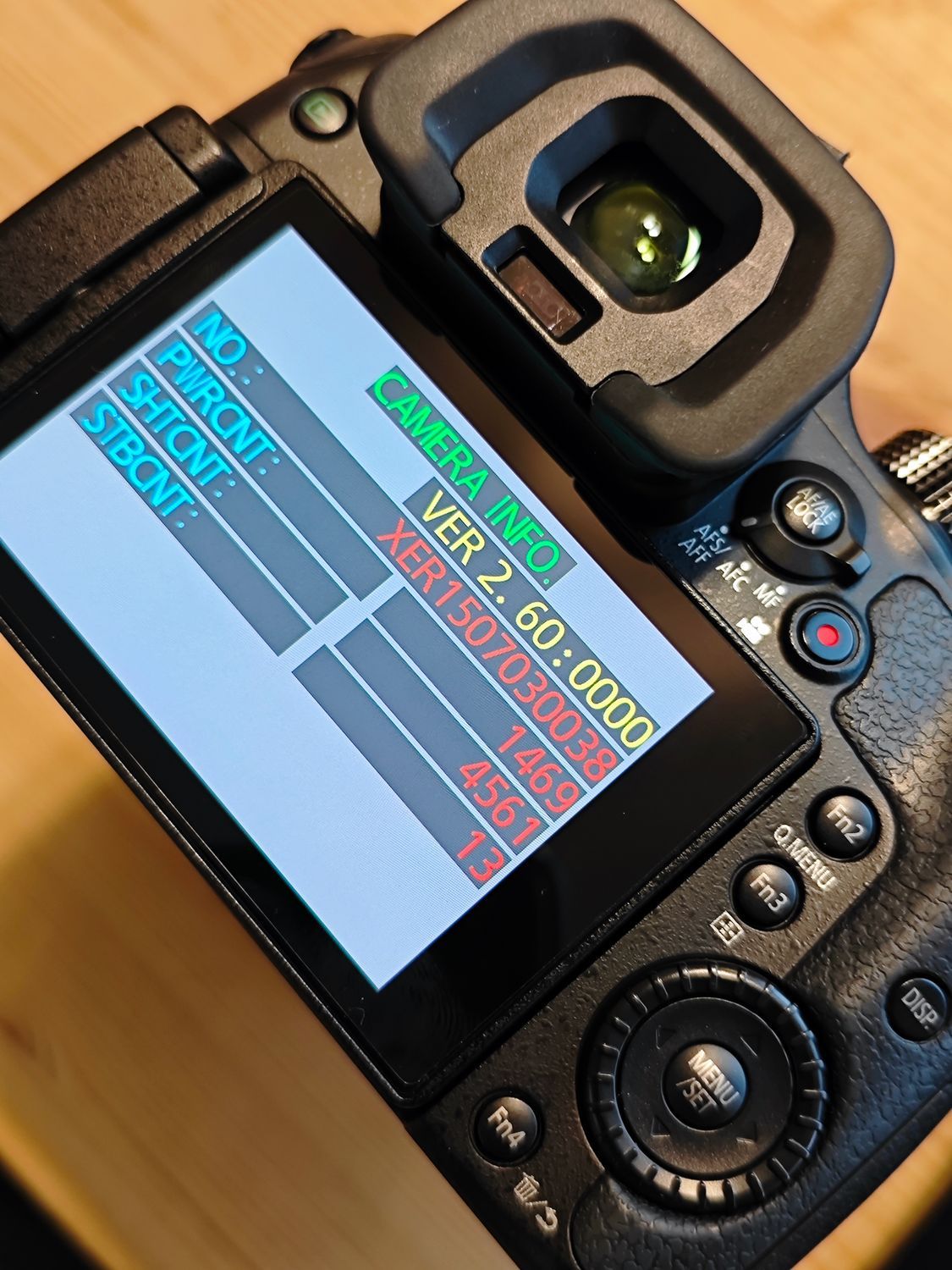 ◇ シャッター回数 | LUMIXコミュニティ