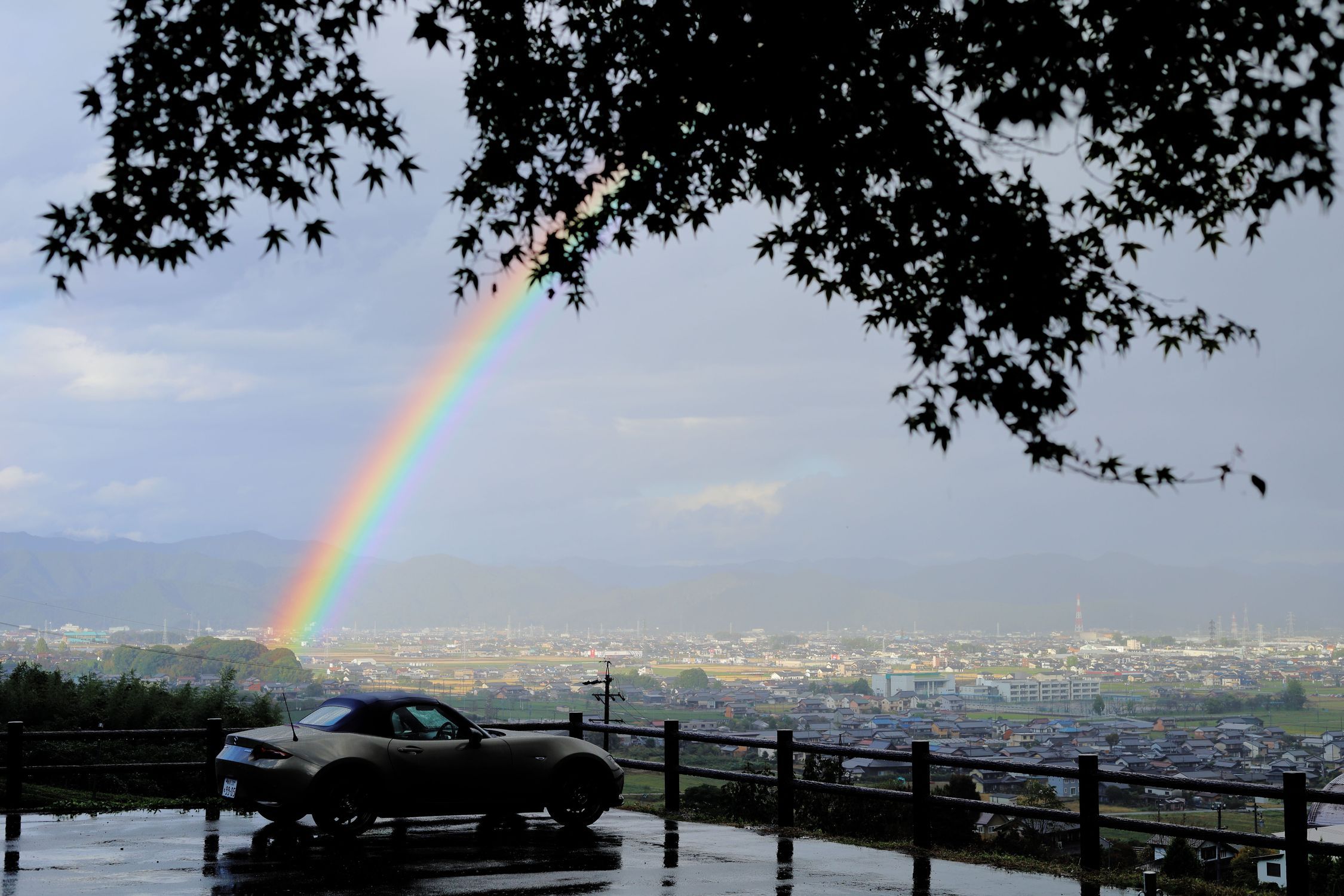 仕事と雨の後の綺麗な虹🌈 | CLUB MAZDA COMMUNITY