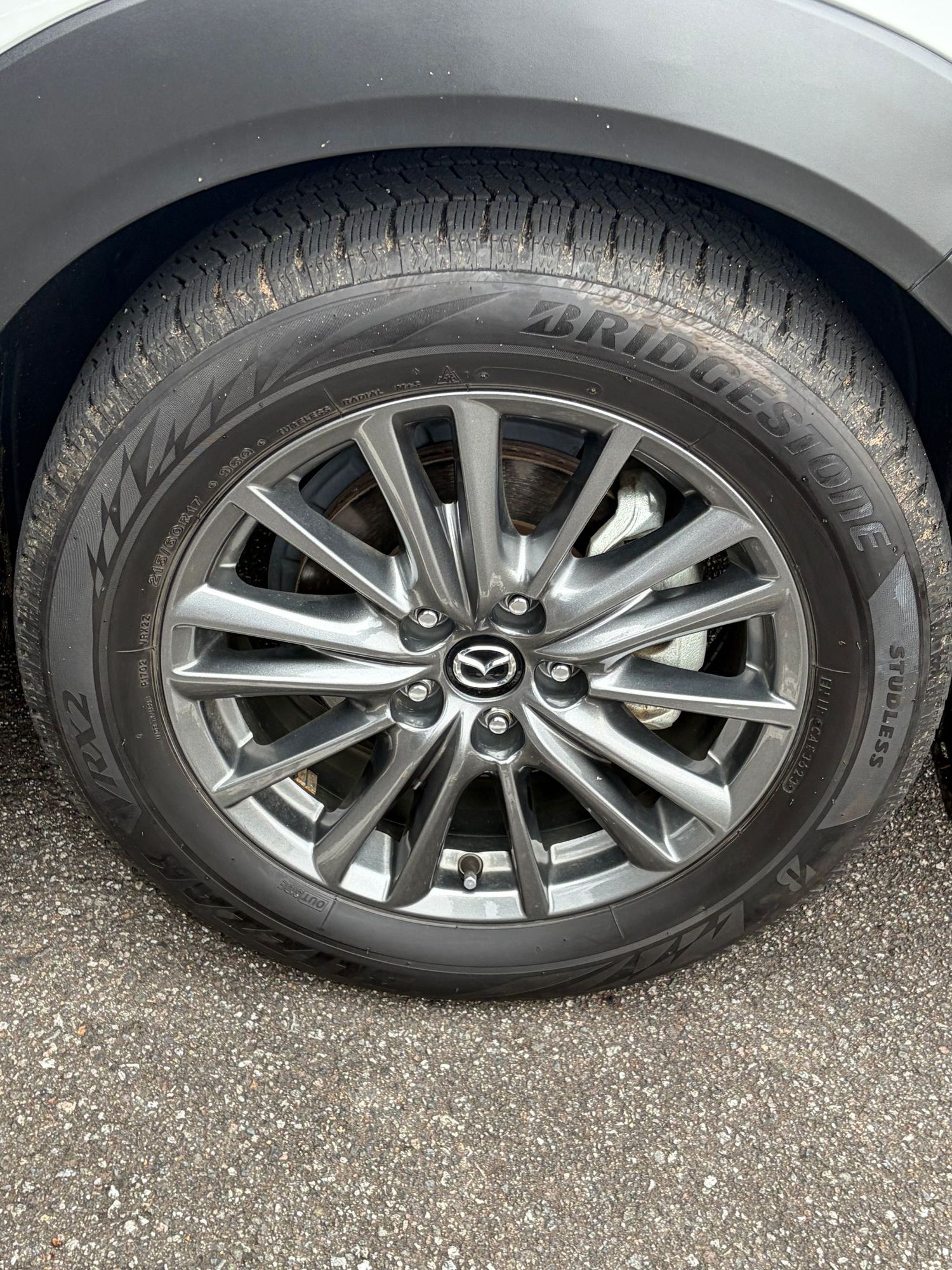 新車外し マツダ 現行 CX-5 17インチ 純正ホイール CX-3 CX-8 マツダ3 