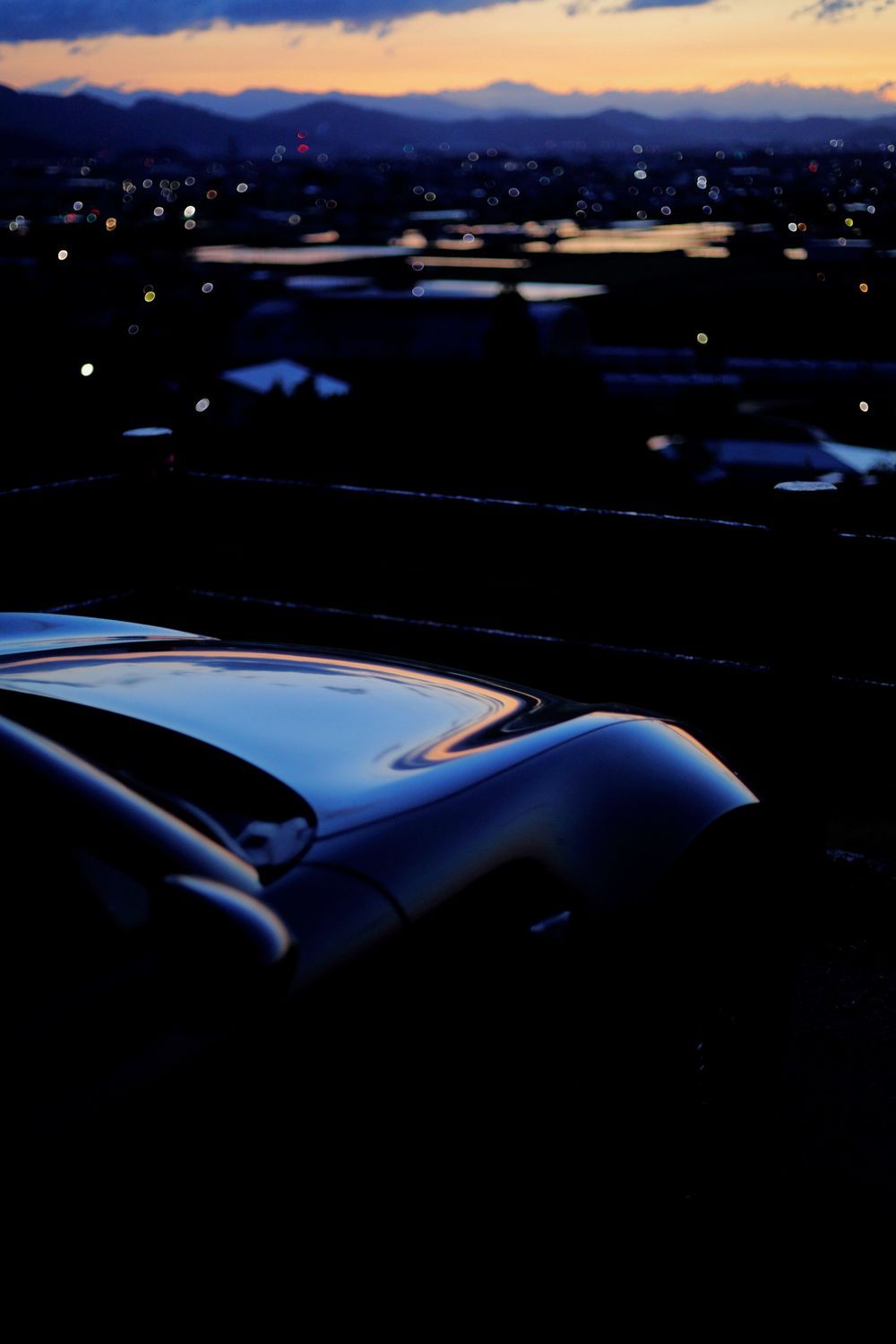 雨上がりの朝日と田んぼのリフレクション | CLUB MAZDA COMMUNITY