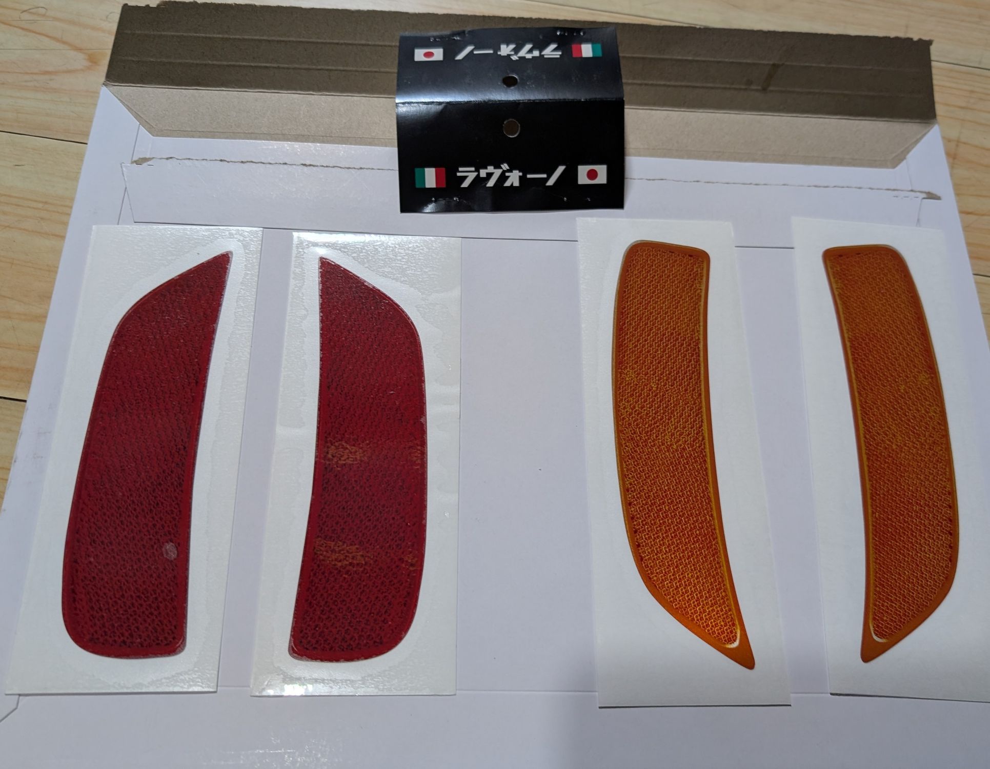 ☆ ☺︎ さま　専用　☆ ラブォーノ サイドリフレクター(ステッカー) | CLUB MAZDA COMMUNITY