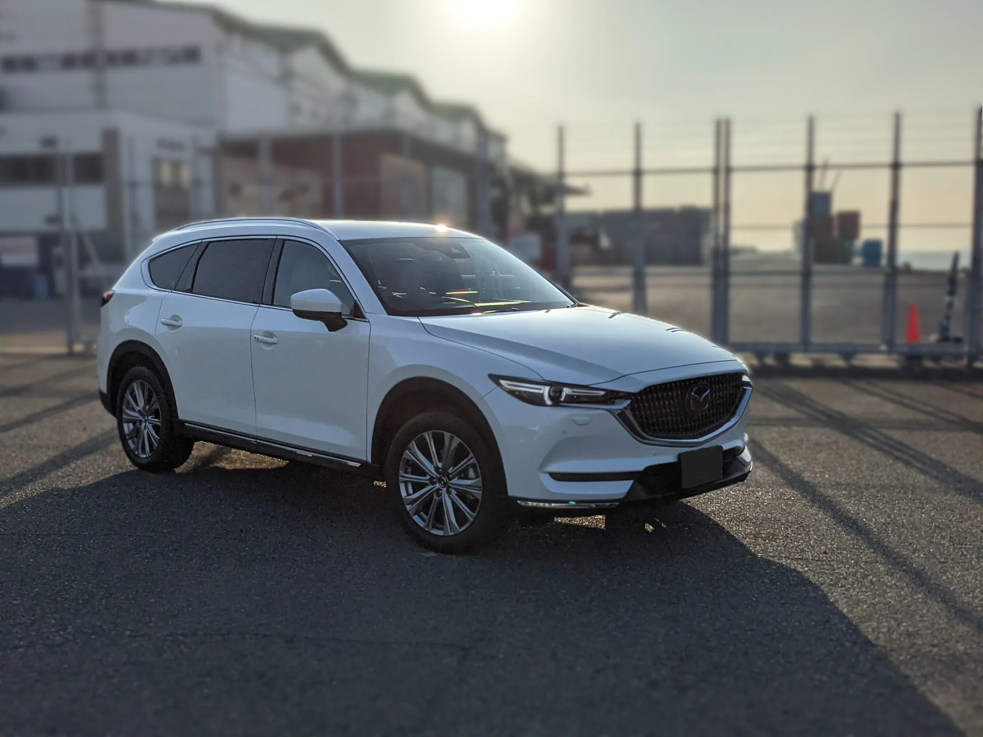 愛車自慢】4年目のCX-8、白レザーが織り成すラグジュアリーな日常と