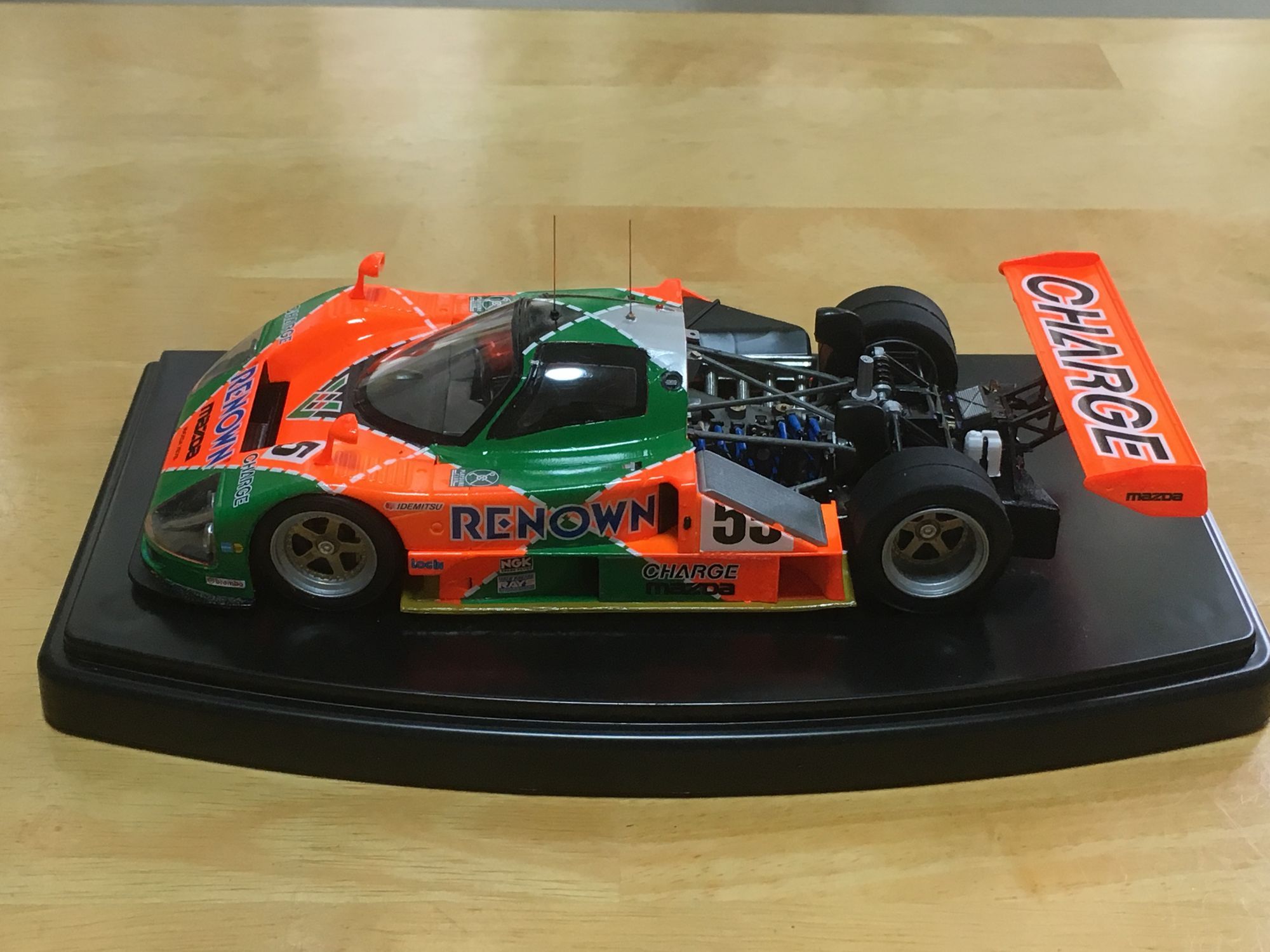 タミヤ MAZDA 787B 製作工程 | CLUB MAZDA COMMUNITY