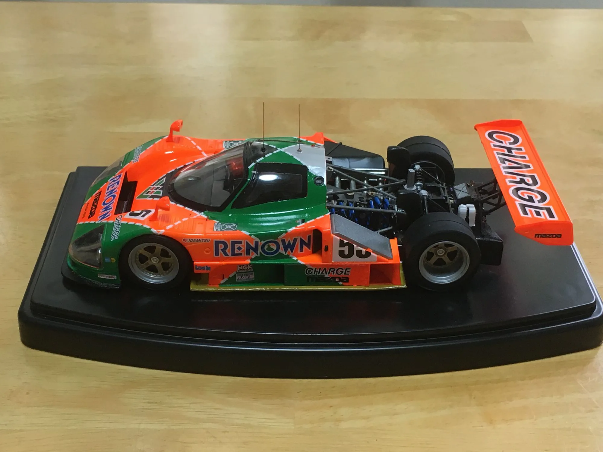 タミヤ MAZDA 787B 製作工程 | CLUB MAZDA COMMUNITY