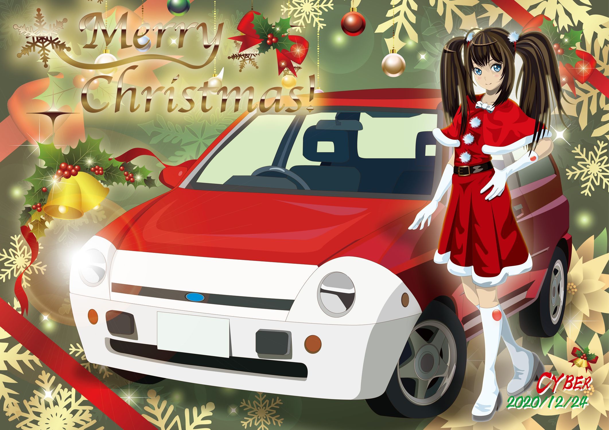 フェスティバGT-Aとサンタ女子のクリスマス物語 | CLUB MAZDA COMMUNITY