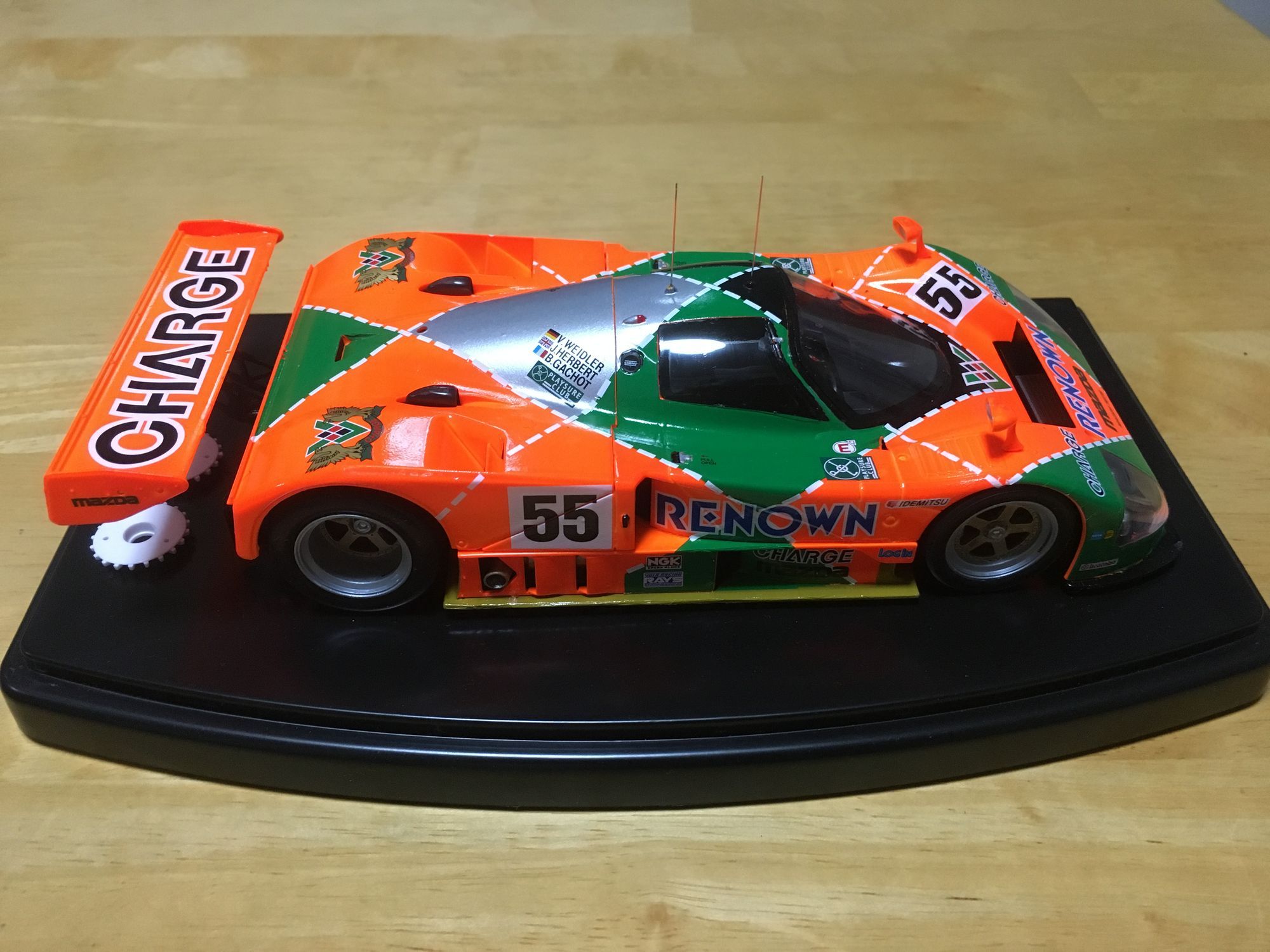 タミヤ MAZDA 787B 製作工程 | CLUB MAZDA COMMUNITY