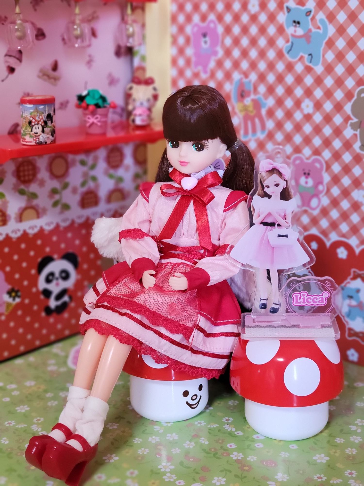 鮮血A子ちゃん リリカ DAMNED 三射面談 アクスタ 2個セット 希少 リカちゃんアクスタ🎀 | リカちゃんポータル