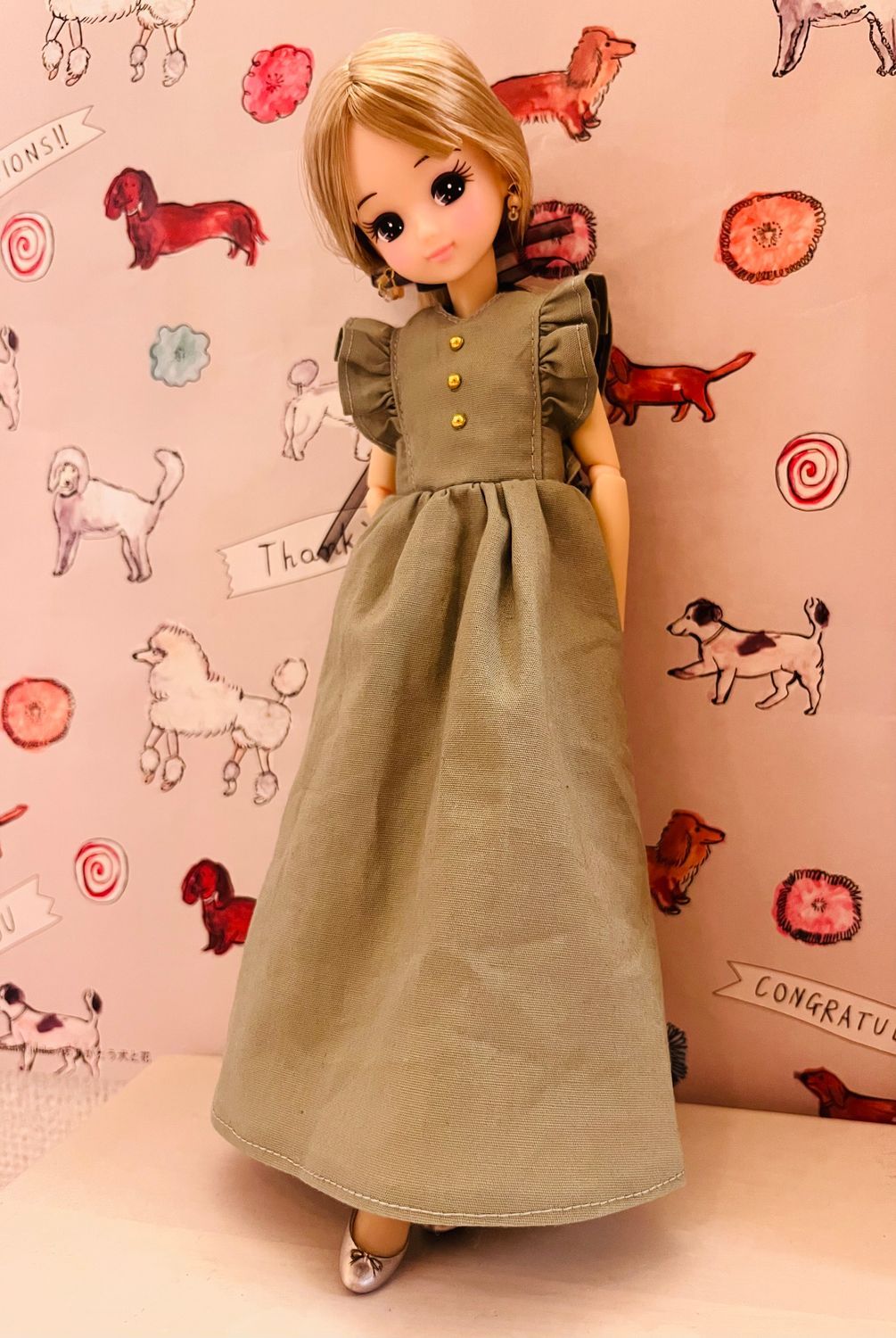 日本橋リカちゃんの髪を結ってみました＆三ノ宮リカちゃんとの双子