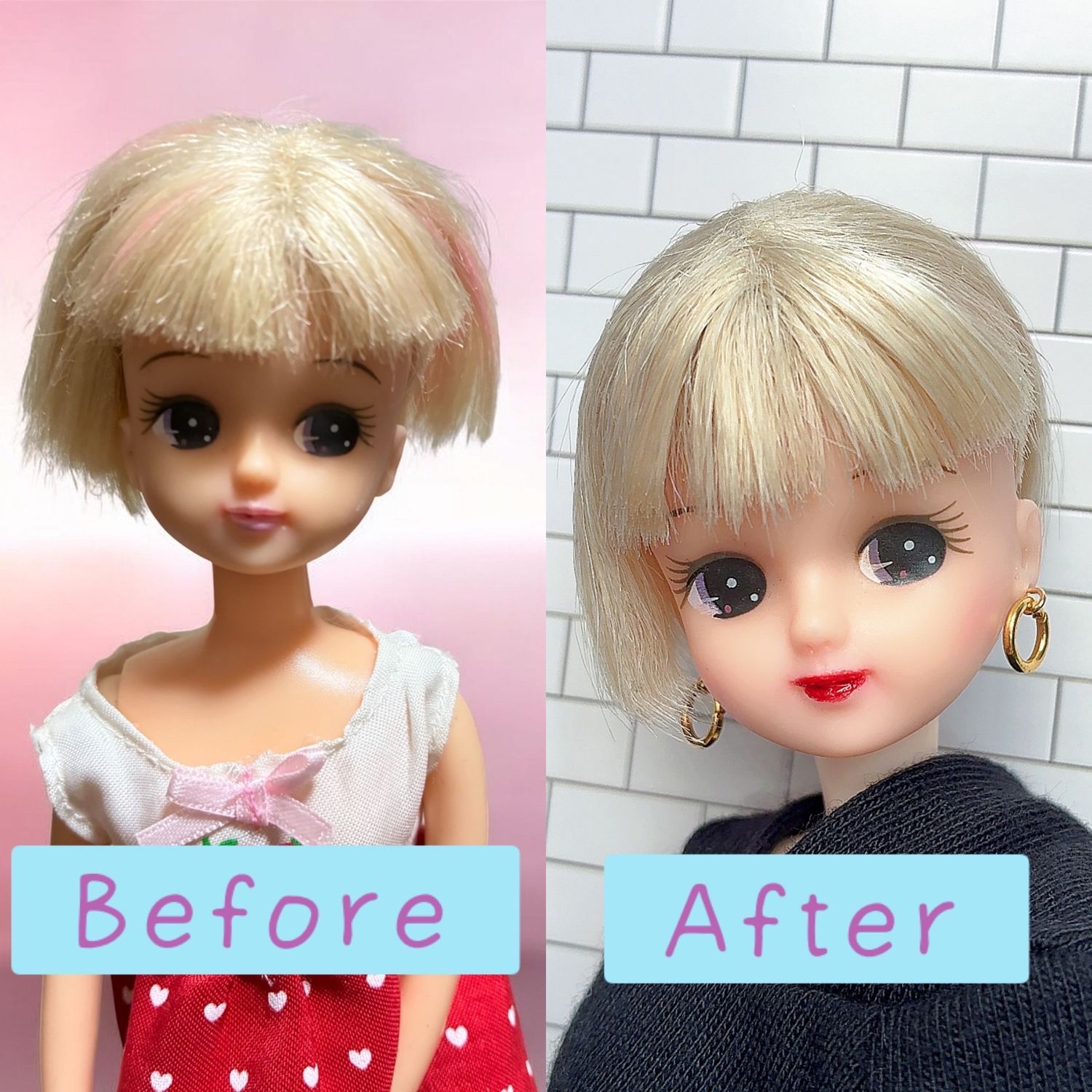 Before、After！！ | リカちゃんポータル