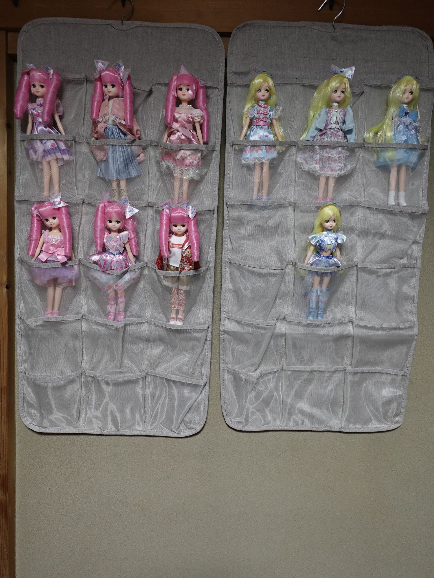 ひみつのアイプリ、ひまりちゃんとみつきちゃんディスプレイ風収納