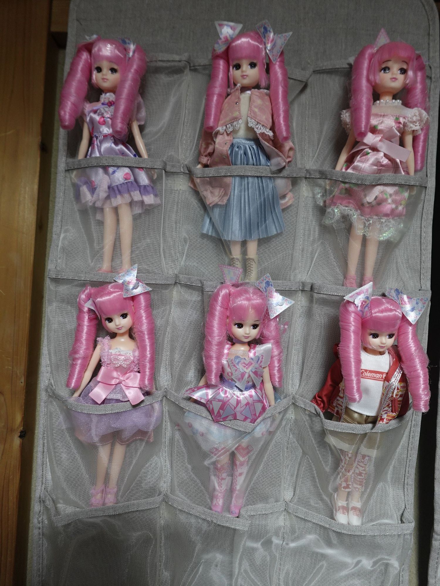 ひみつのアイプリ、ひまりちゃんとみつきちゃんディスプレイ風収納