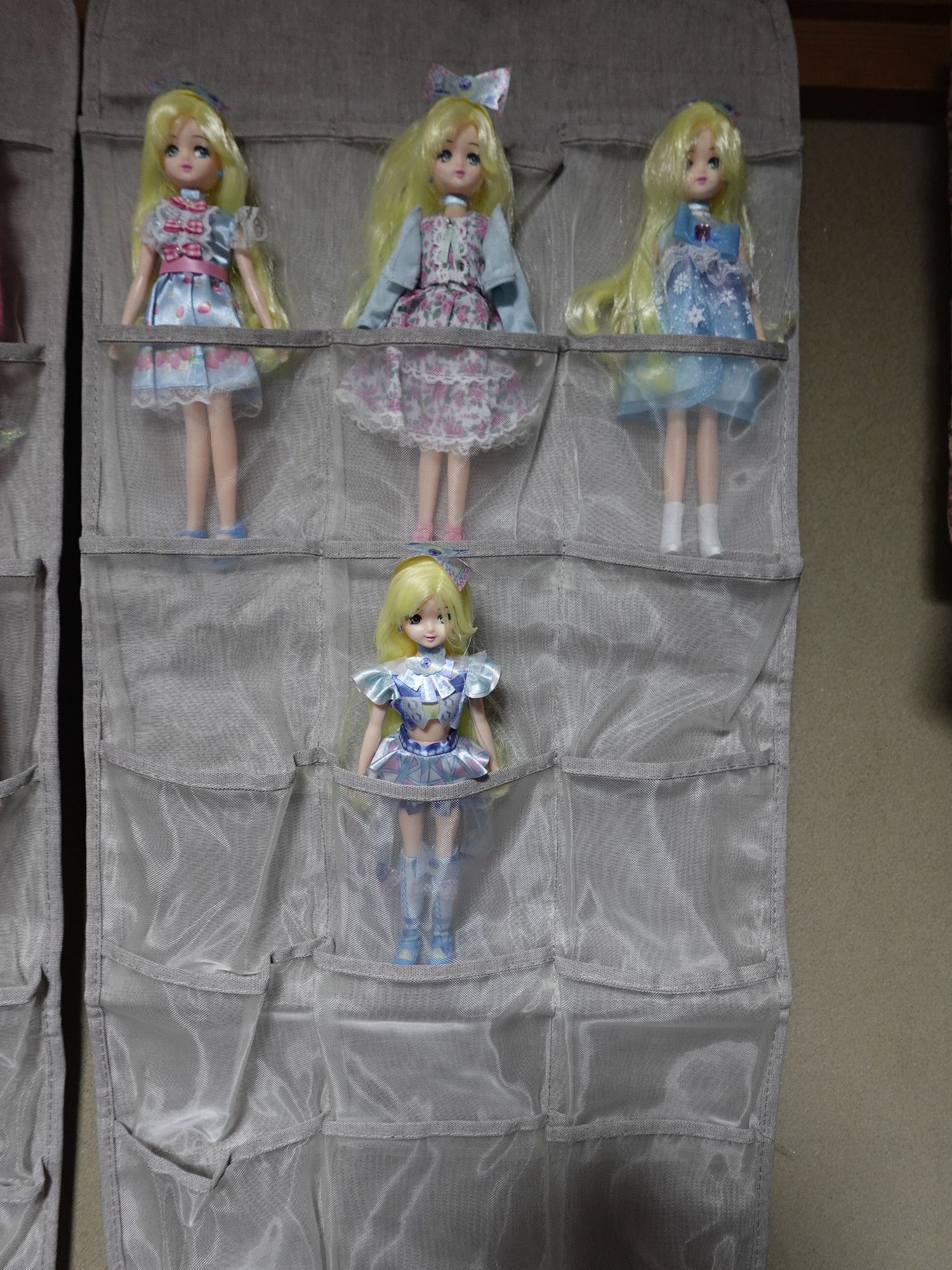 ひみつのアイプリ、ひまりちゃんとみつきちゃんディスプレイ風収納