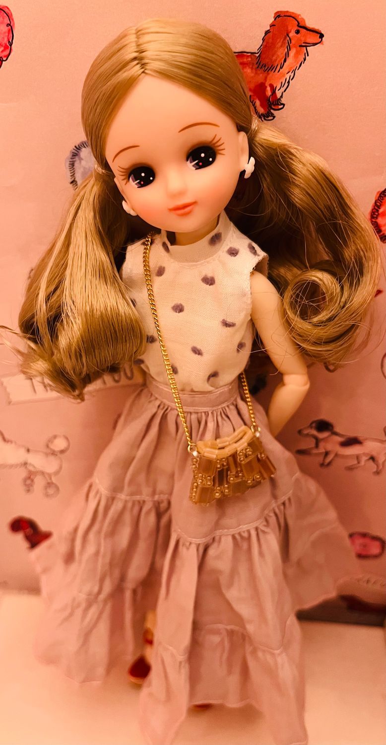 3段ギャザースカート‪ ♫ | リカちゃんポータル‬