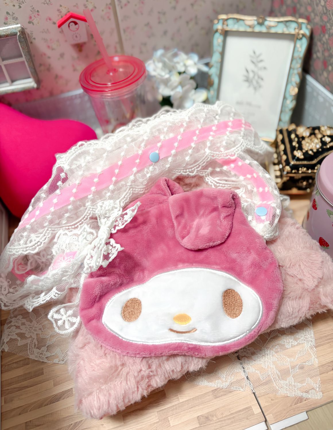 ぽむinマイメロポシェット🎀🐹 | Moflinひろば