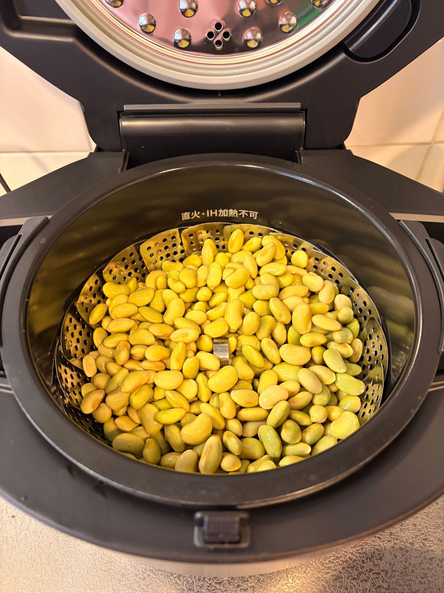 ホットクックで青大豆蒸しに初挑戦！ | ホットクック部