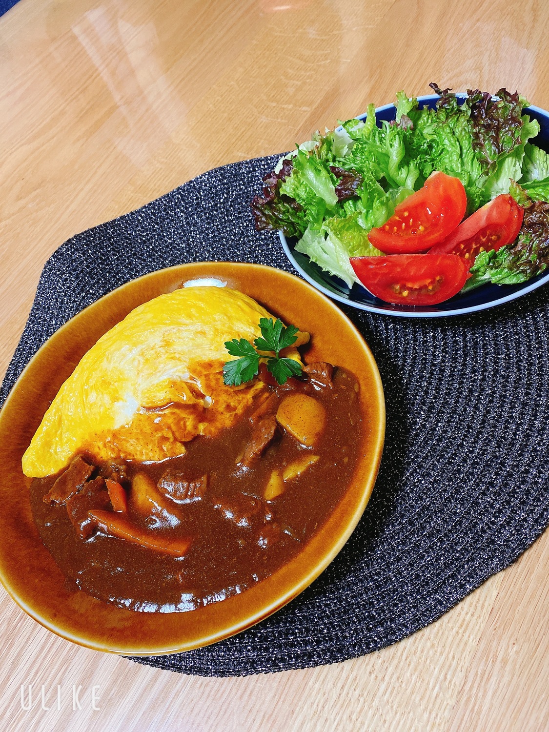 ホットクック部 ビーフシチュー オムライス