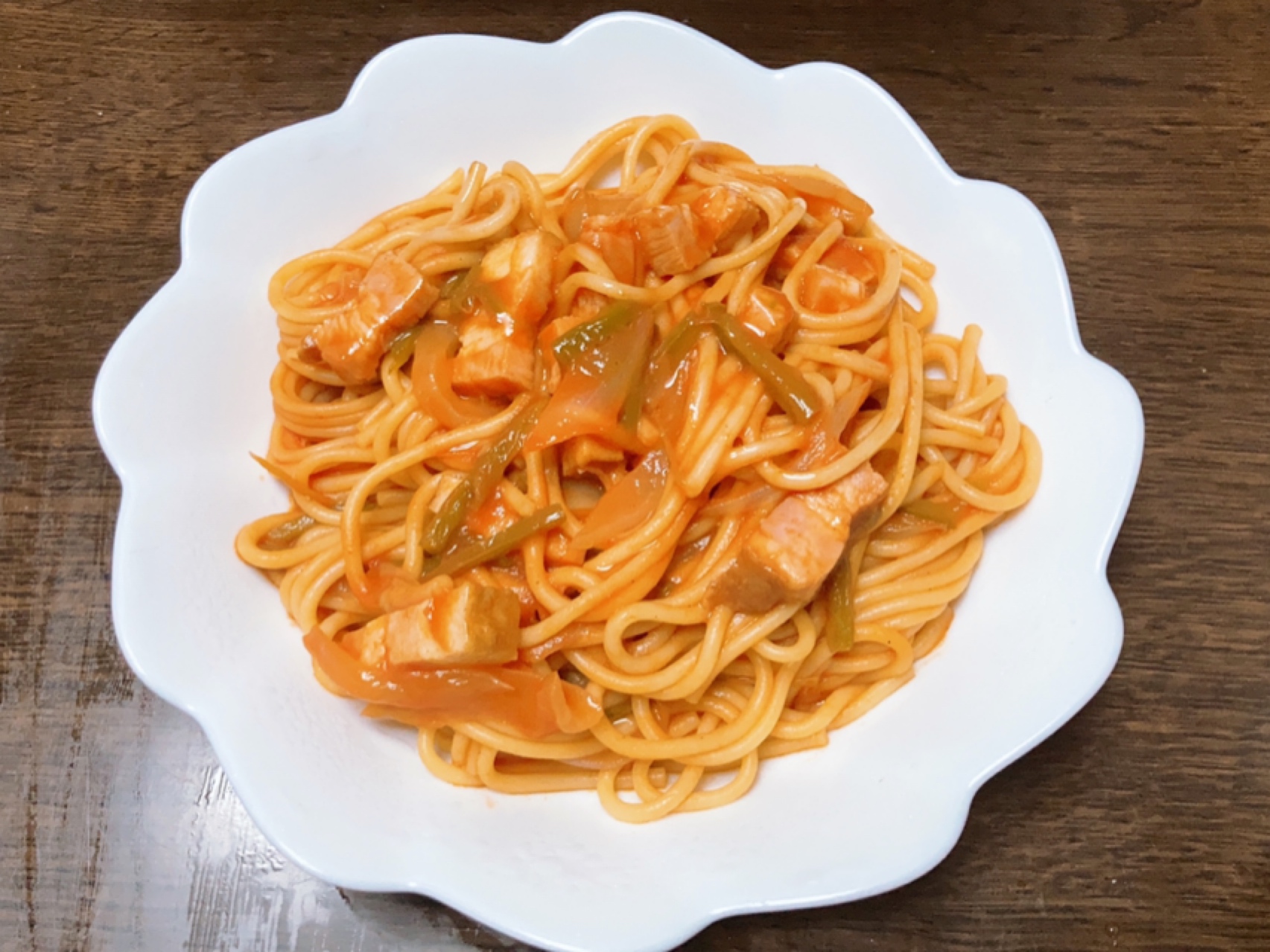 ホットクック部 ナポリタン風パスタ