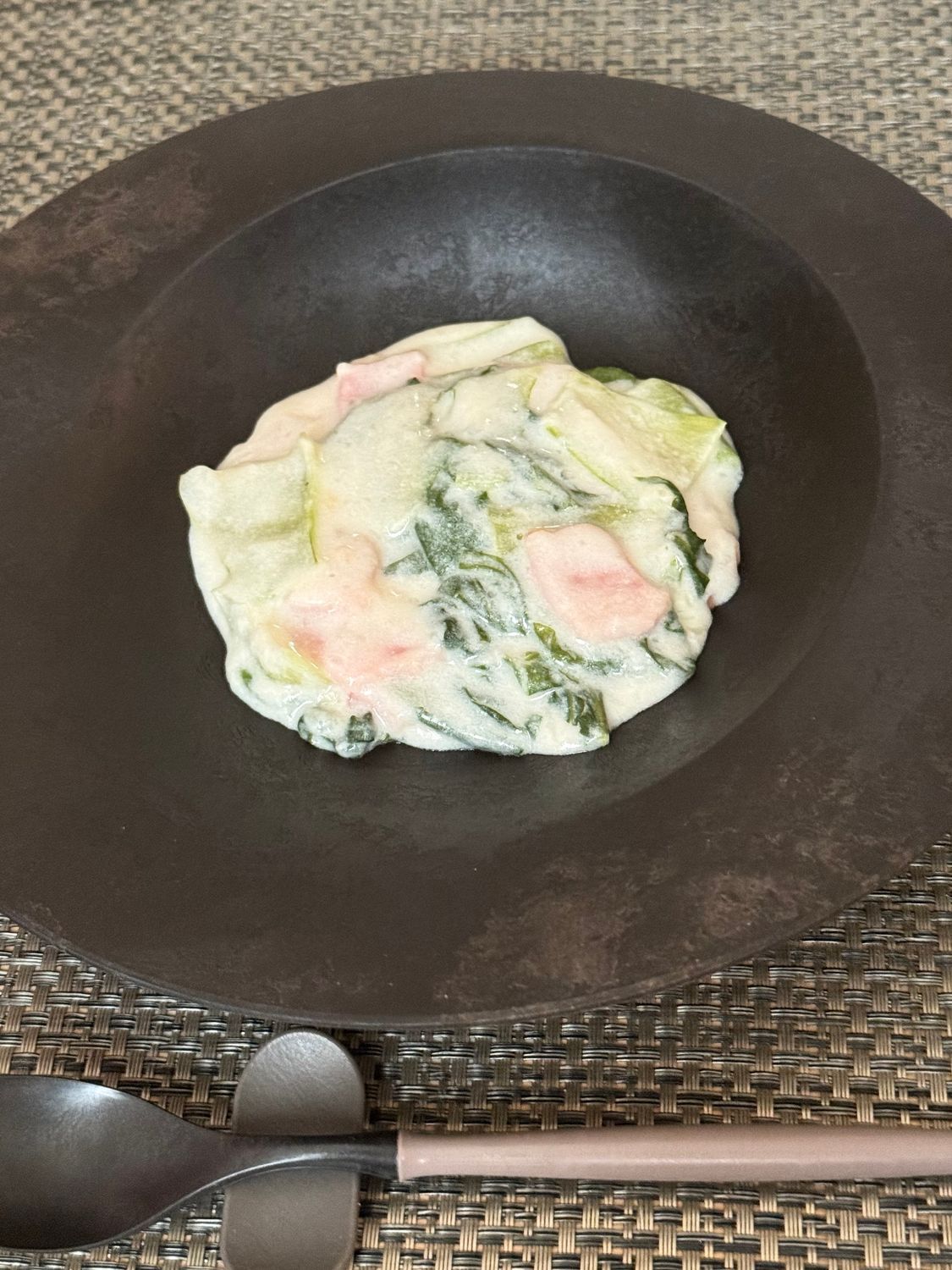 あお・ねこ　ホットクック もっとクック」で冒険！自己責任で挑戦した“青梗菜のクリーム煮