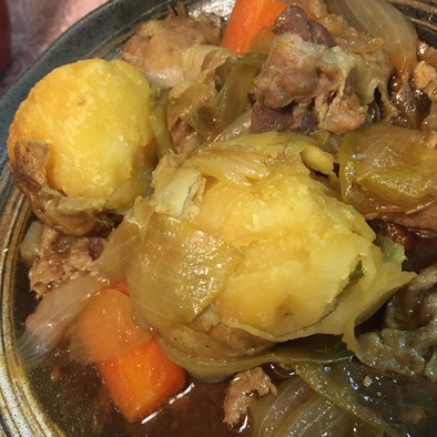 いも好き集まれ♪ 新じゃが丸ごと肉じゃが | ホットクック部