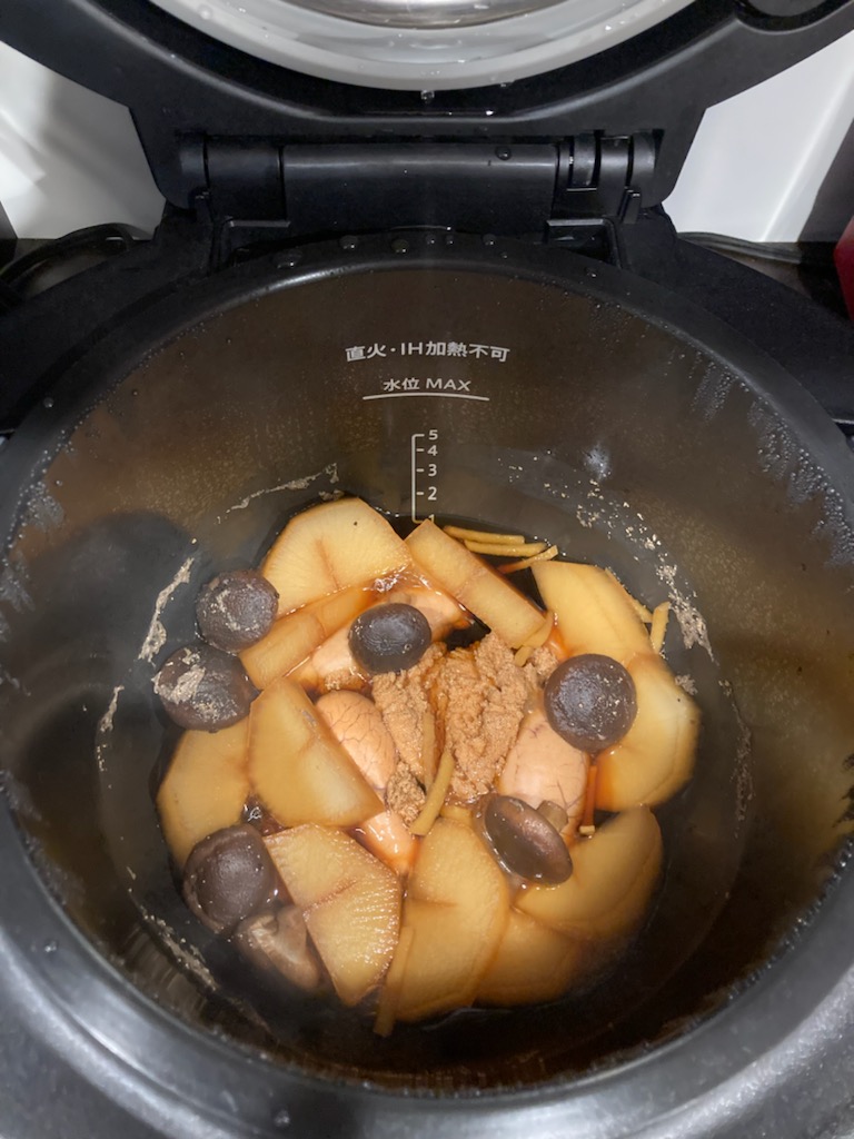 助子 スケトウダラの卵 の煮つけ ホットクック部