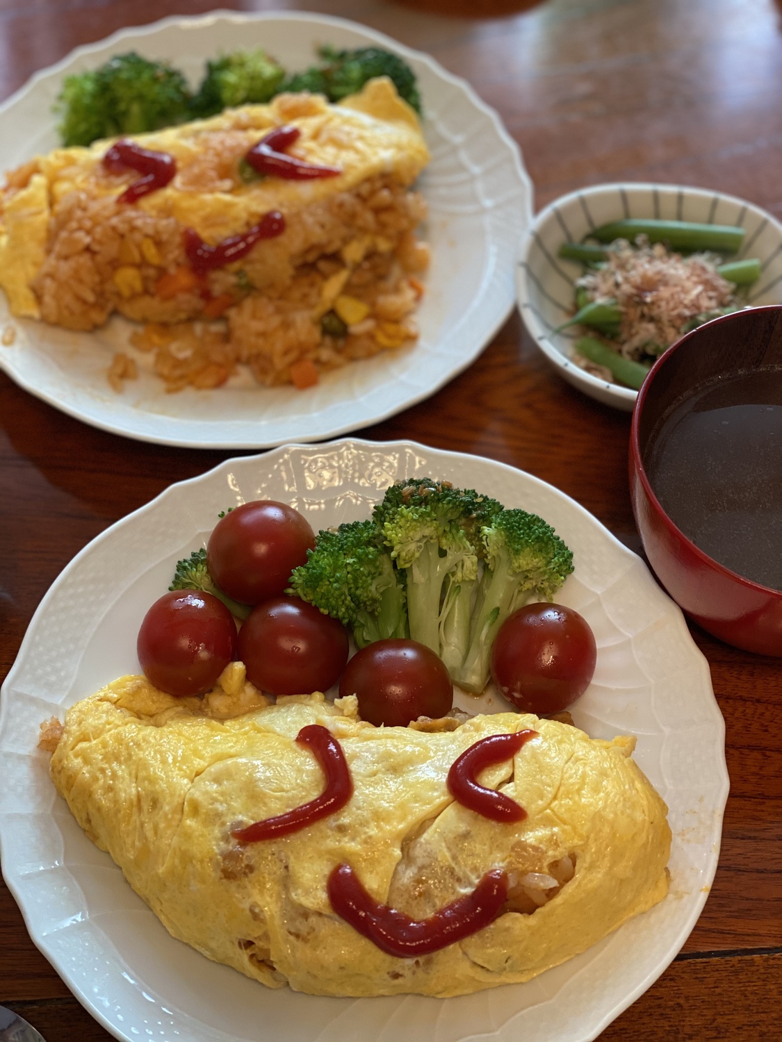 ホットクック部 チキンライスをホットクックで。具材とケチャップを手動で炒めて、後からごはん投入。ほどよいパラ加減