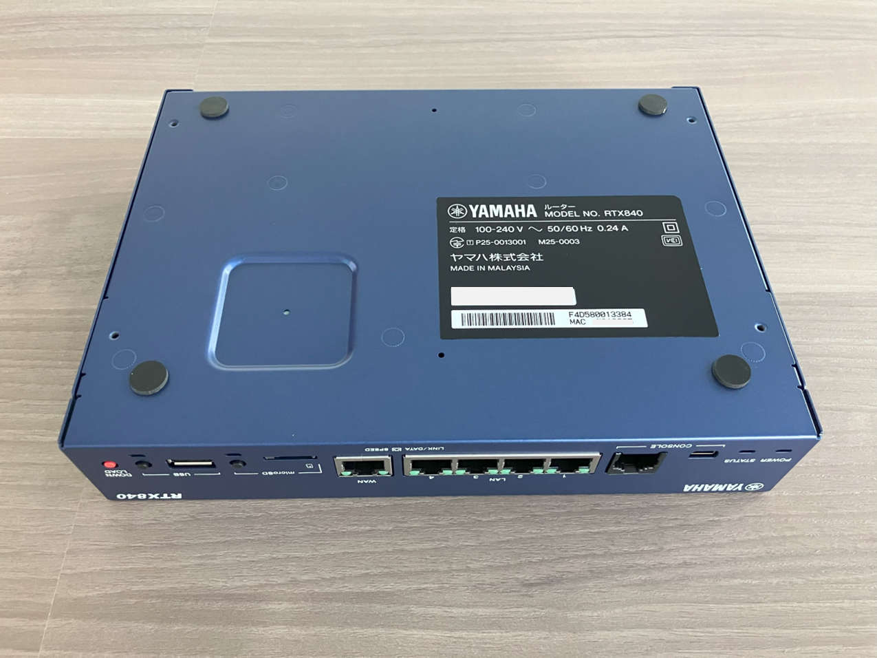 購入人気の商品 YAMAHA RTX830 4台セット 新品未開封