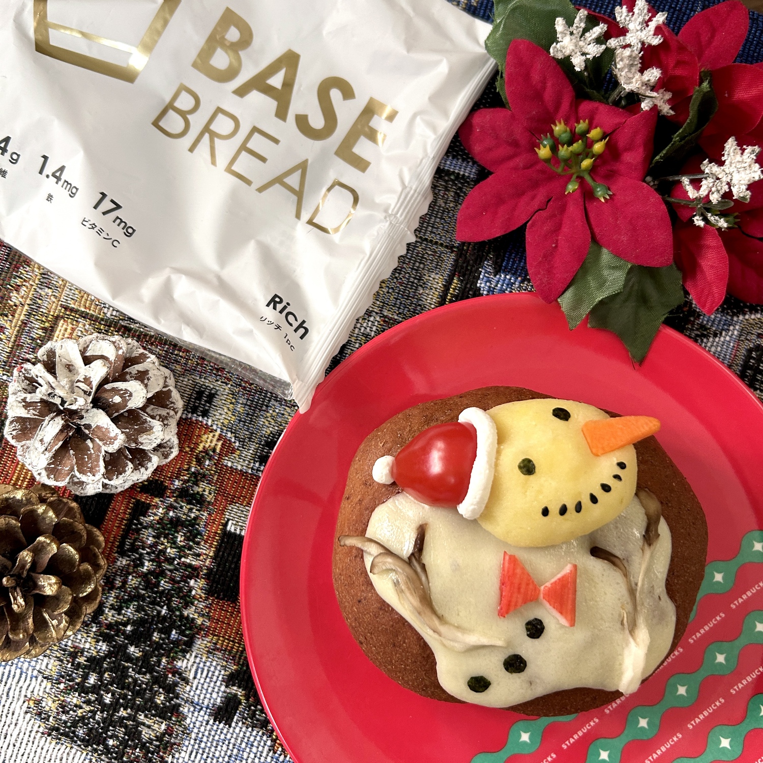 溶けちゃった雪だるま⛄️🫠 | BASE FOOD Labo