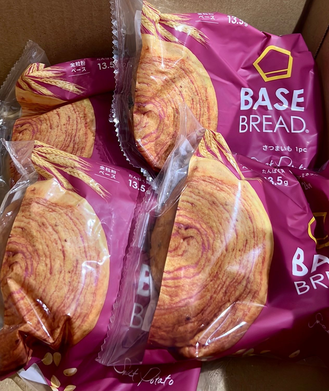 base bread さつまいも BASE BREAD さつまいも」7月30日（水）新発売 〜紅はるかの自然